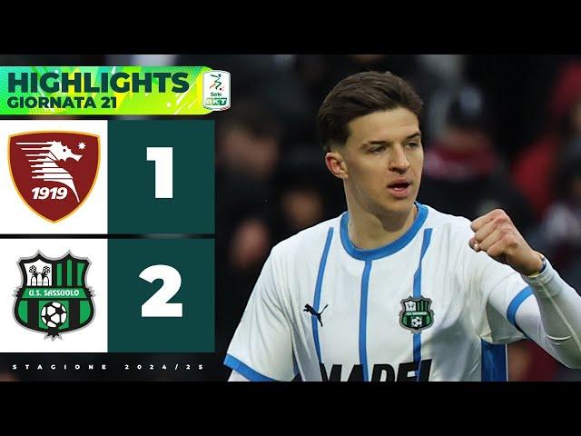 Salernitana-Sassuolo 1-2 | RUSSO e MUHAREMOVIC firmano il blitz dei neroverdi | HIGHLIGHTS Serie BKT