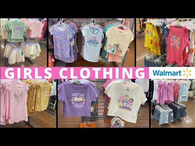 WALMART GIRLS CLOTHING SHOP WITH ME‼️WALMART KIDS CLOTHES | WALMART SHOP WITH ME | WALMART CLOTHES