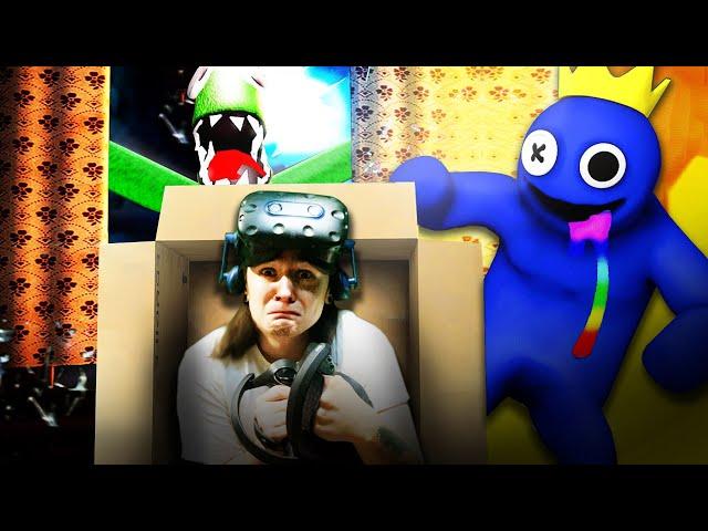 Твой РАДУЖНЫЙ ДРУГ в VR. ПРЯЧЬСЯ!! (Rainbow Friends VR)