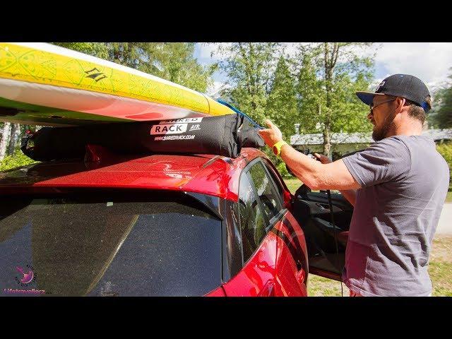 ShredRack aufblasbarer Dachträger für Surf und SUP Boards