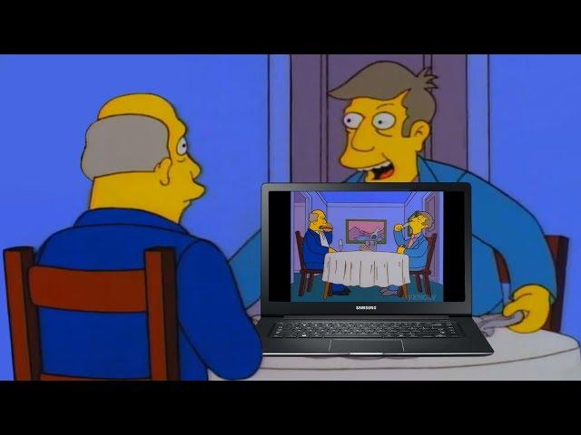 Steamed Hams but Skinner makes a Steamed Hams Video