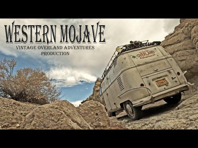 Day 1 & 2 Overlanding the Western Mojave - VW Bus