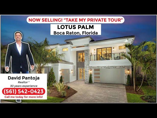 MOVING TO BOCA RATON AND I HAVE THESE INCREDIBLE LOTUS PALM NEW CONSTRUCTION HOMES READY TO MOVE IN!