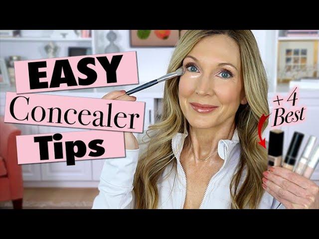 Easy Everyday Crease-Free Concealer Routine + The BEST Concealers for Mature Skin!