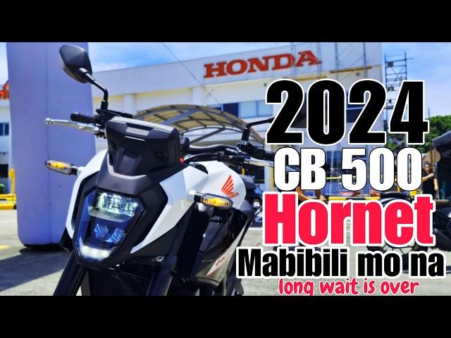 2024 New Honda CB500 Hornet  - Finally  Available na at mabibili mo +Specs Feature Price