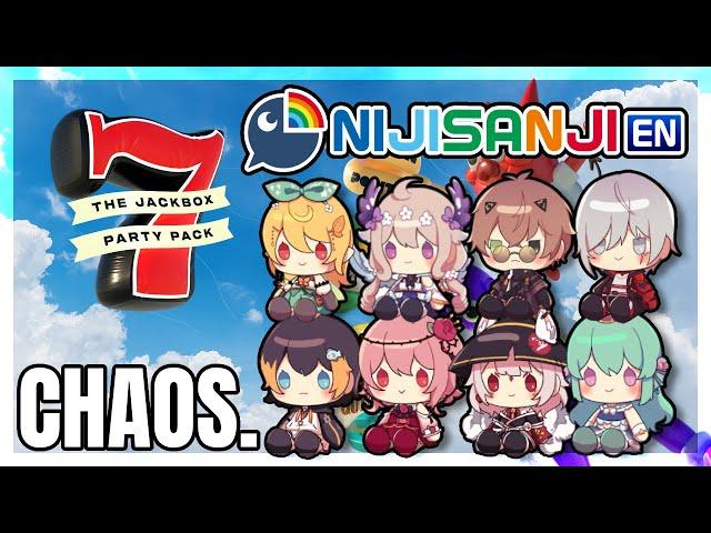 TIME FOR NIJICHAOS【JACKBOX 7】【NIJISANJI EN | Alban Knox】