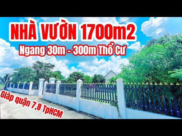 Mua Nhà vườn Vùng Ven TpHCM hơn 1700m2 với tài chính 3,5ty. Liên hệ 0986673174 để tham quan chi tiết