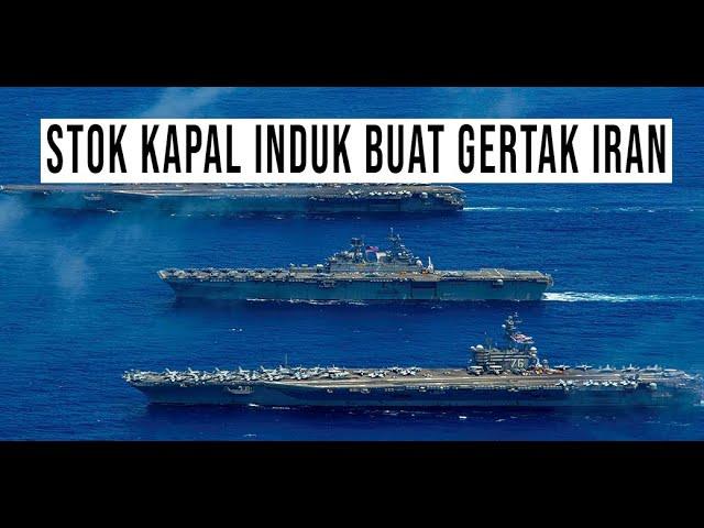 GARA GARA IRAN , KAPAL INDUK AMERIKA TIDAK ADA YANG MANGKAL DI PASIFIK