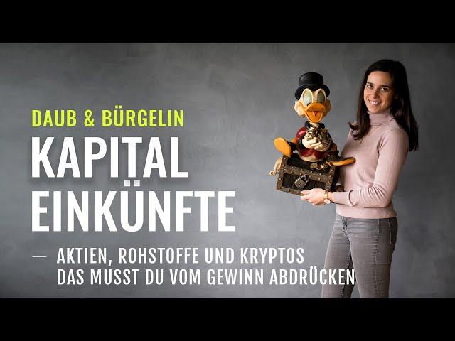 Kapitaleinkünfte - Das musst du bei Aktien vom Gewinn abdrücken | Daub & Bürgelin (Steuerberater)