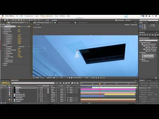 Visual Effects Compositing in Adobe After Effects  Creating the Main Sparks Layer