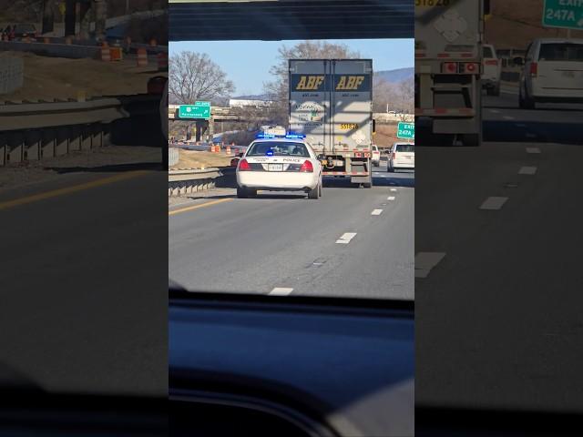 A simple traffic stop turns into a crazy chase!
