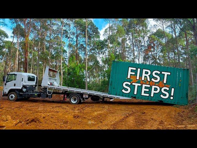 FIRST Steps To Creating Our Offgrid Forest Escape!