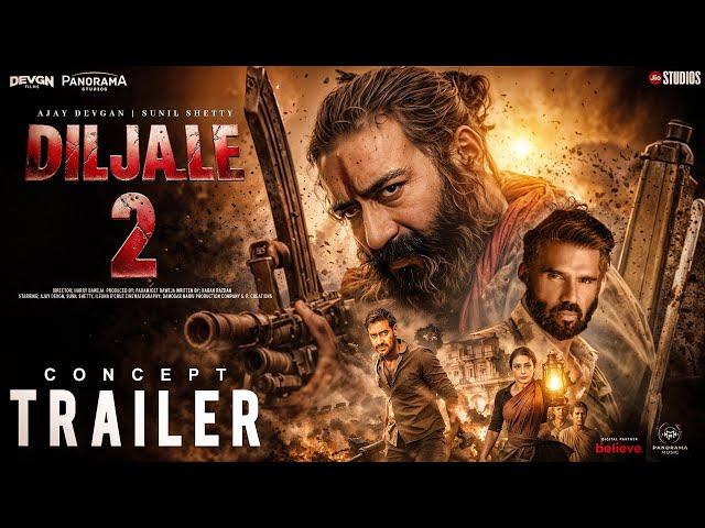 Diljale 2 | Concept Trailer | Ajay Devgn | Sonali Bendre | Hritik Roshan| Shakti Kapoor|Harry Baweja