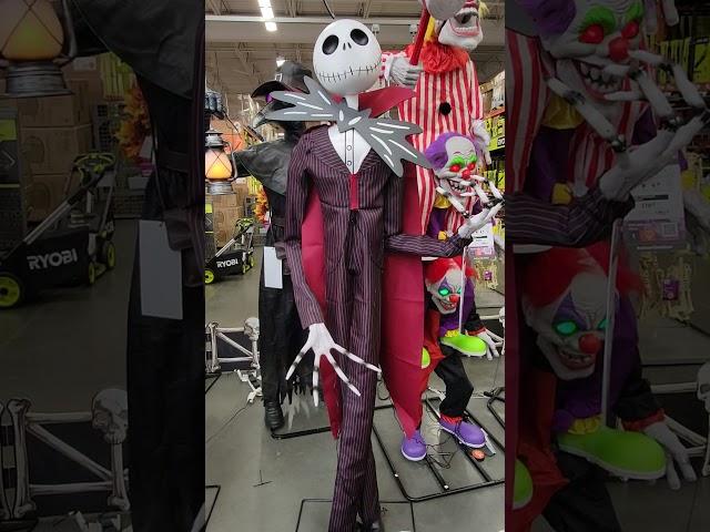 6.5ft Animated Jack Skellington In Vampire Costume (Home Depot 2024)