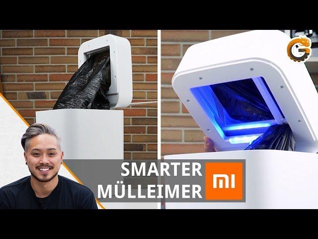 Smarte Xiaomi Mülleimer Townew T1: Mülleimer mit Sensor und Lüfter