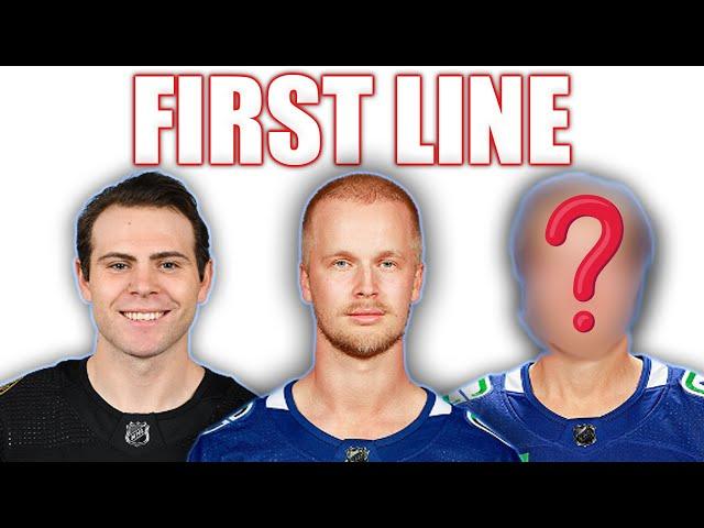 The Canucks Reveal SHOCKING Lines At Training Camp