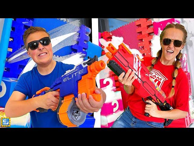 Apocalypse Survival Fortress Nerf Battle Royale!