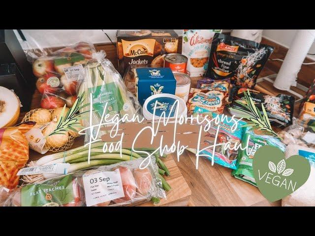 VEGAN MORRISONS FOOD SHOP HAUL | Isobel Celine