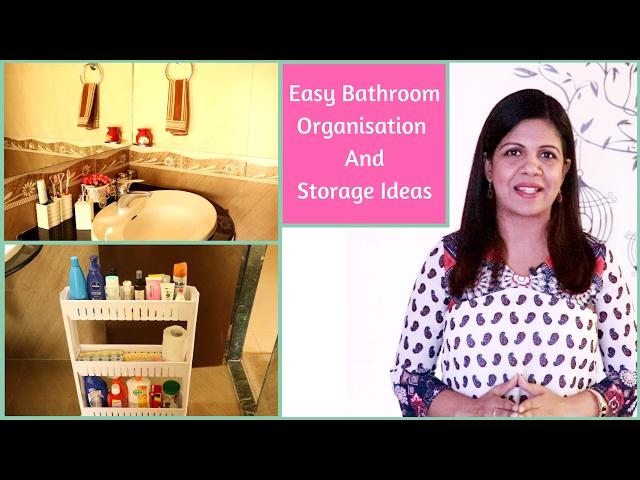 Bathroom Organization And Storage Ideas | Unfurnished Bathroom