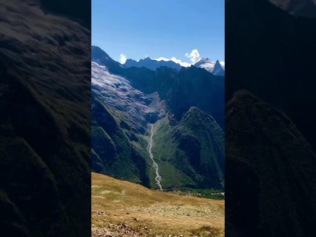 Magical music and the beauty of mountains and forests relaxation