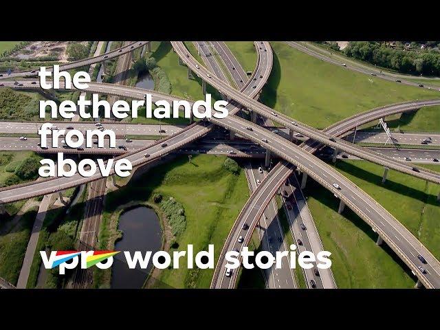 The Dutch transportation network - The Netherlands from above