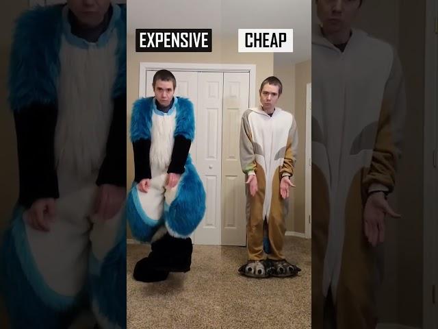 Expensive Fursuit vs Cheap Fursuit 