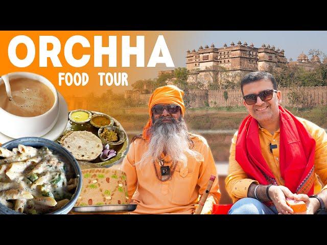 ORCHHA Food Tour I The Coffee Man of Orchha, MP | Ramraja Temple + Poori Sabzi + Kalakand + Tikkad