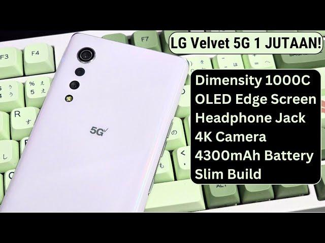 DARI 8 JUTAAN SEKARANG CUMA 1 JUTAAN! | LG Velvet 5G Unboxing & Quick Review in 2024