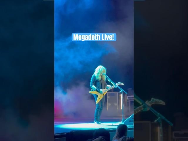 Megadeth: Tornado of Souls Live in Tinley Park, Illinois!