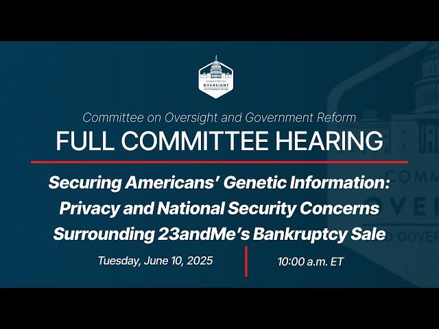 Securing Americans’ Data: Privacy & National Security Concerns Surrounding 23andMe’s Bankruptcy Sale