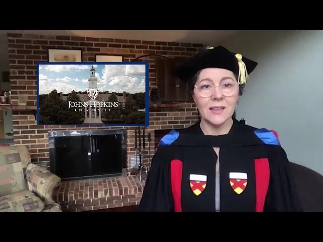 JHU Krieger School of Arts & Sciences 2020 Virtual Master’s Ceremony