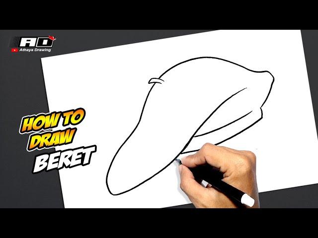 How to draw Beret