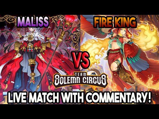 Maliss Vs Fire King Kashtira : Yu-Gi-Oh! Locals Feature Match | Live Duel