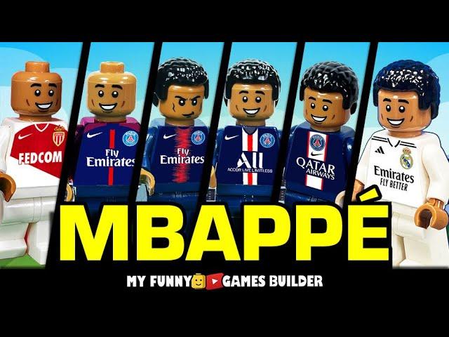 MBAPPÉ (2015-2024) Life of Kylian Mbappé story in Lego