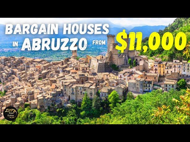 BUDGET Properties in ABRUZO under €14K: Find Your Dream Italian Home! House Hunting in Italy Ep.6