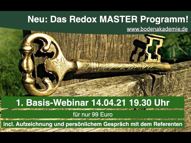 Redoxpotentiale für die regenerative Landwirtschaft. Warum? Expertentipps Peter Gockel Bodenakademie