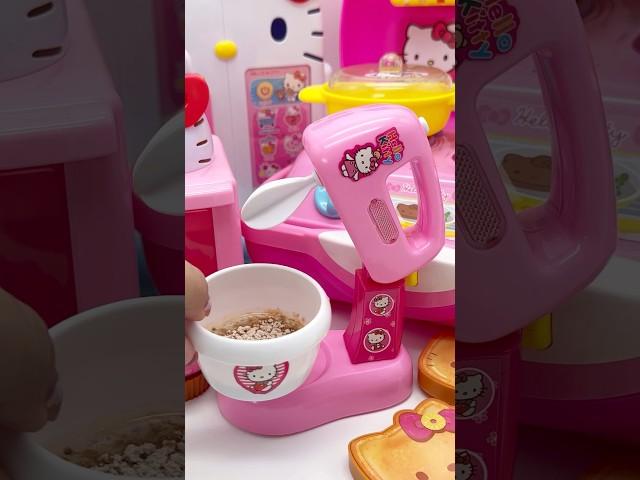 HELLO KITTY Satisfying with Unboxing & Review Miniature Kitchen Set Toys Cooking Video ASMR Videos