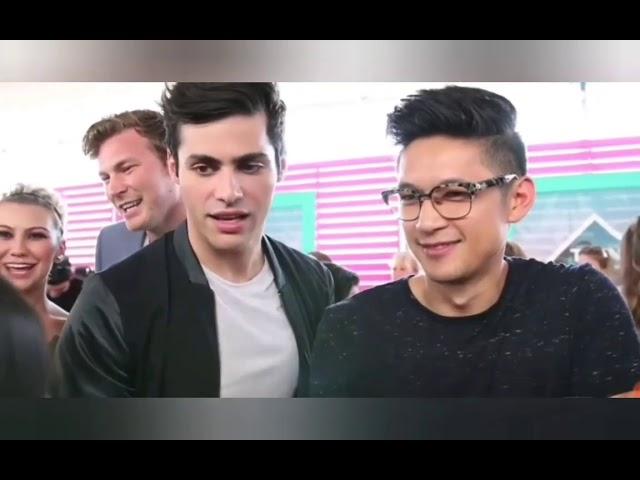 SHUMDARIO MIX moments with emojis  Harry Shum Jr and Matthew Daddario (Part 1)