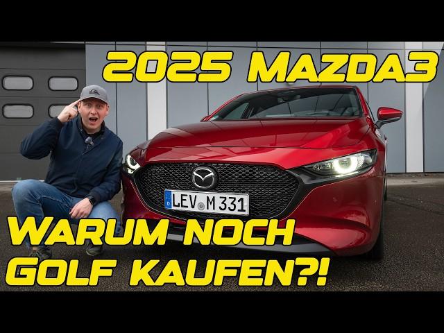 NEUER 2025 Mazda3 eSyactiv G 140 | Mehr Hubraum, weniger Verbrauch? | REVIEW