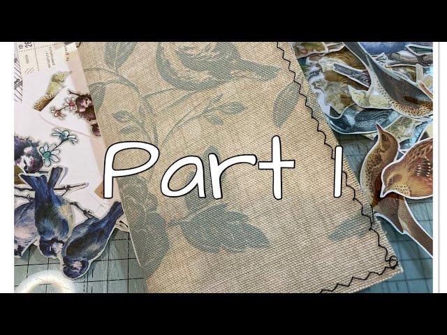 Tutorial: Part 1 let’s make a Quick little fabric covered journal