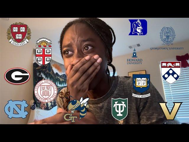 COLLEGE DECISION REACTIONS 2024!!! (5 ivies, 1 safety and more)