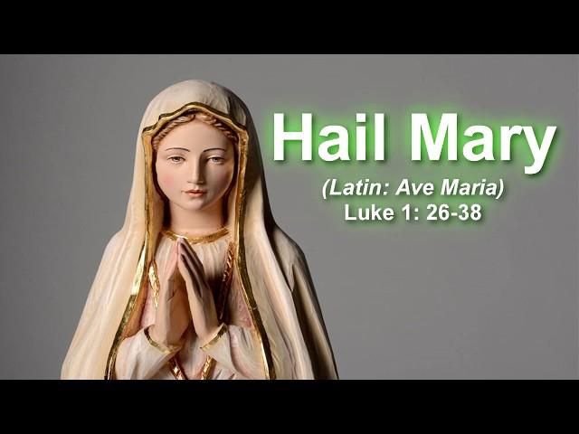 Hail Mary - Holy Mary Mother of God