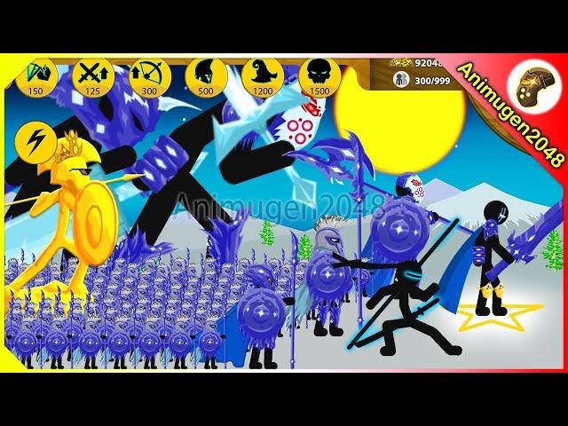 NEW SUMMON SUPERHEROES ️FROZEN XIPHOS, SPEAROS, SHADOWRATH | Stick War Legacy Mod | Animugen2048