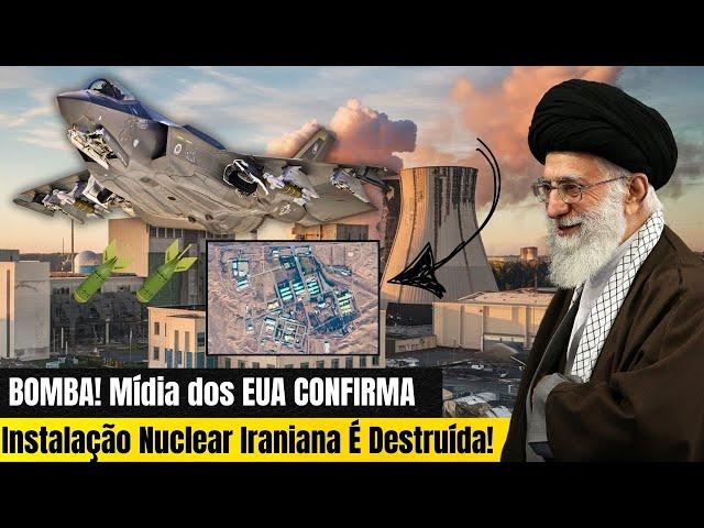 MÍDIA EUA CONFIRMA: Israel Lança Ataque Devastador Contra Instalação Nuclear do Irã!