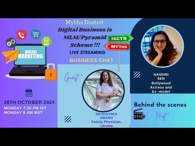 BUSTING DIGITAL BUSINESS MYTHS| RUCHIKA & NANDINI|EPISODE# 2