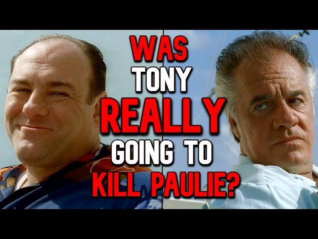 Why Didn't Tony Whack Paulie On The Boat? - The Sopranos Explained