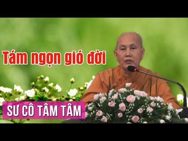 Tám Ngọn Gió Đời - Sư Cô Tâm Tâm Thuyết Pháp | Giảng Pháp Hay