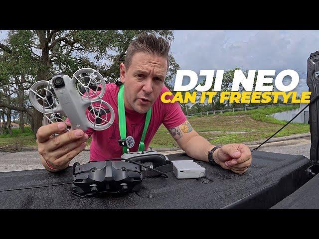 Can the DJI Neo fly freestyle?