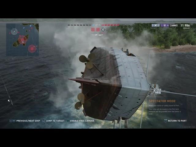 World of Warships Legends insane sinking