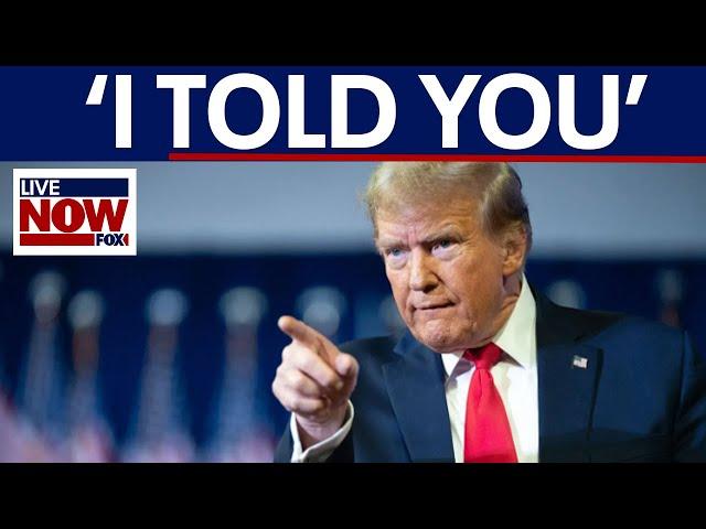 Trump urges Iran to make a deal before it's too late 'Chance after chance'